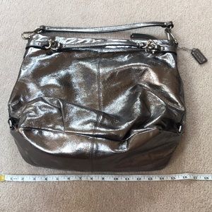 Coach Brooke pewter handbag